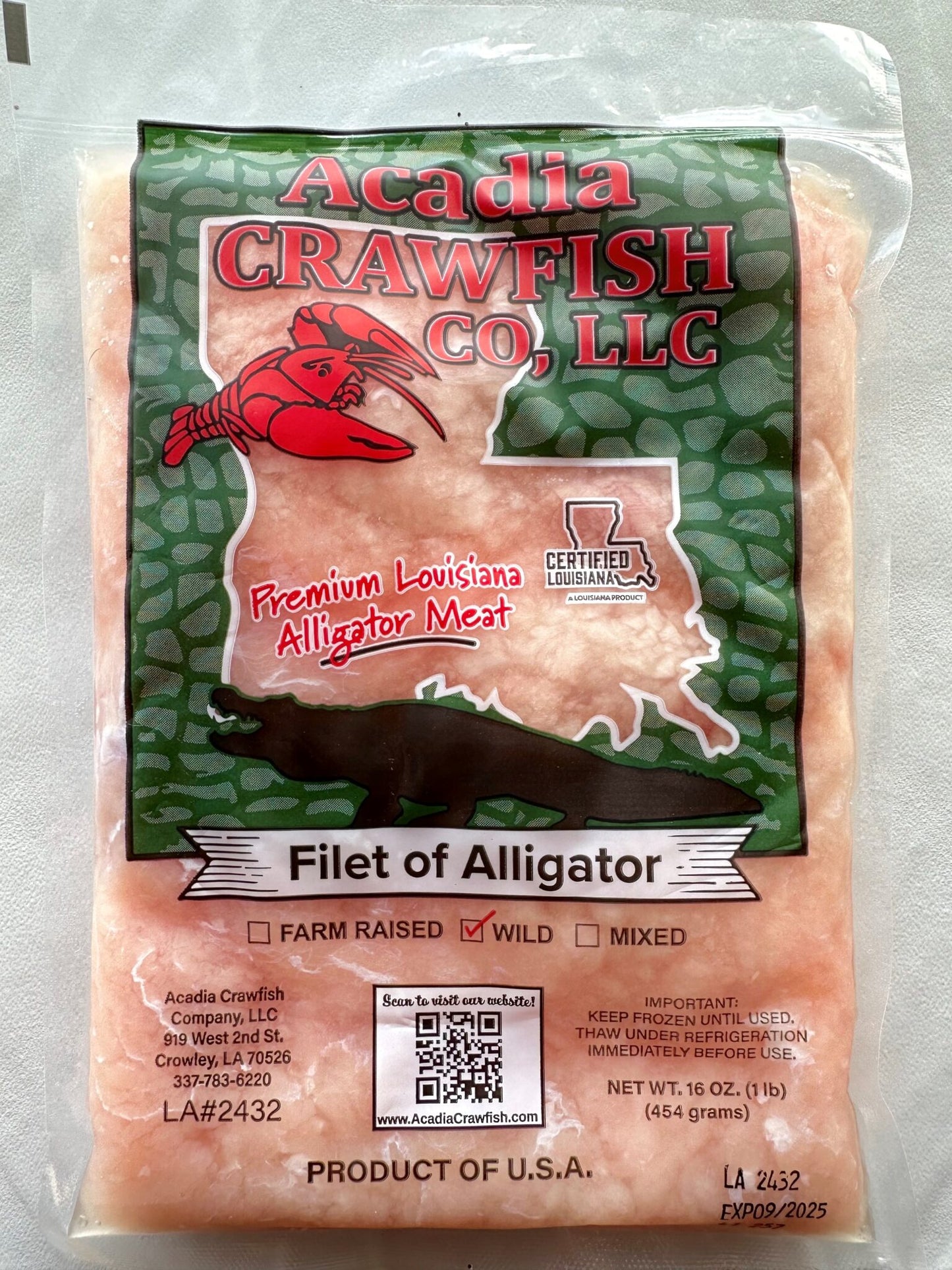 Alligator Meat