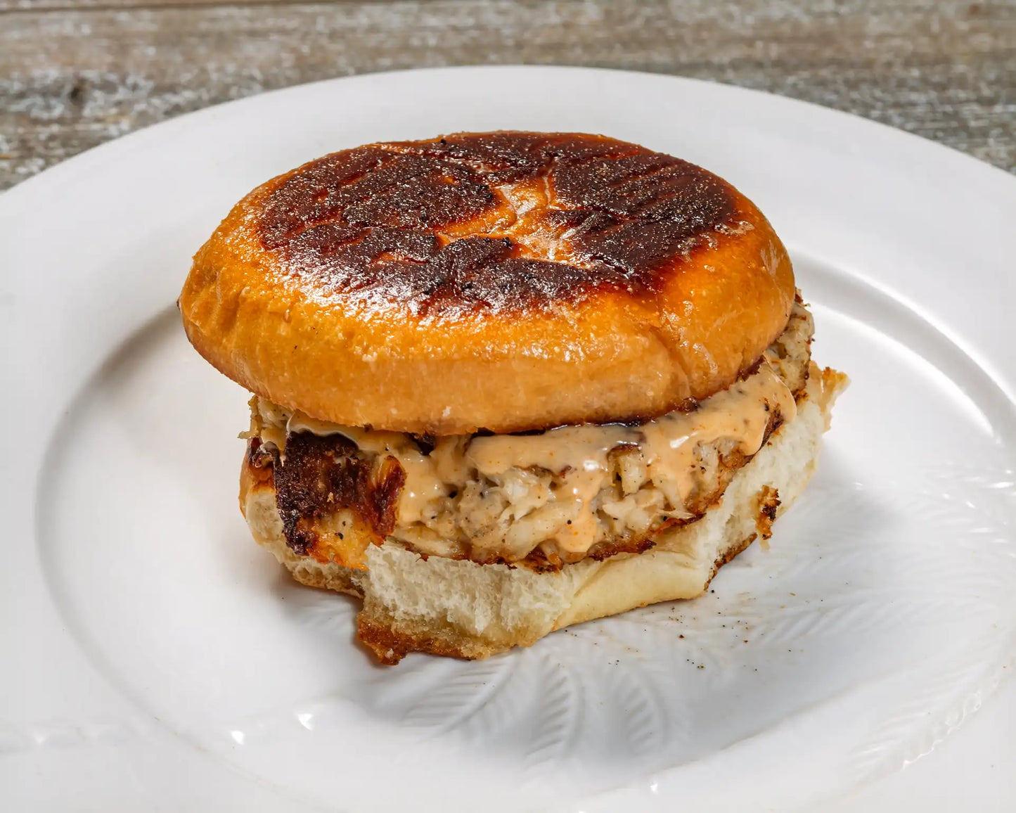 Crab Cake Sandwich Combo~ "Krabby Patty"